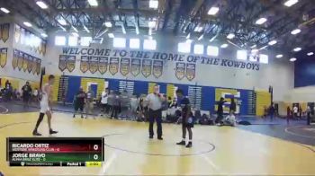 106 lbs Round 3 (8 Team) - Jorge Bravo, Alpha Dogz Elite vs Ricardo Ortiz, Westside Wrestling Club