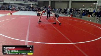 135 lbs Champ. Round 1 - Nathan Newman, Delano vs Avery Becker, ANML