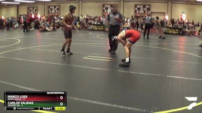 120 lbs Quarterfinals (8 Team) - Marco Loss, Death Squad vs Carlos Salinas, Armory WA