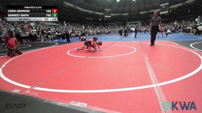 49 lbs Rr Rnd 1 - Crew Andrews, Team Tulsa Wrestling Club vs Barrett Smith, Team Tulsa Wrestling Club