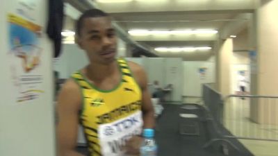 Warren Weir feeling relaxed heading to 200m final at Moscow World Champs 2013