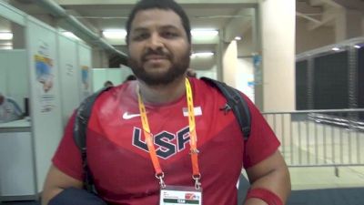 Reese Hoffa explains Shot put mind games at Moscow World Champs 2013