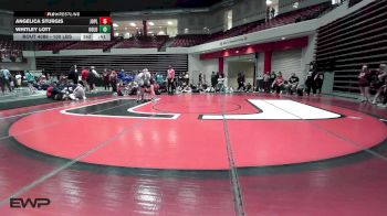 135 lbs Final - Avery Smith, Searcy High School vs Dani Messenger, Duncan Lady Demons