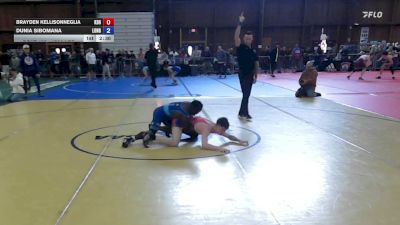 125A lbs Rr Rnd 2 - Brayden Kellisonneglia, Kd6 vs Dunia Sibomana, Long Beach