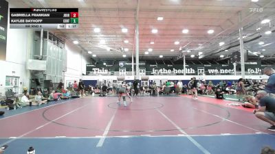 150 lbs Rr Rnd 4 - Jansen Derzanovich, Journeymen Wrestling - Girls vs Veronica White, Central Pennies