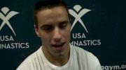 In second place after night 1, Jake Dalton looks ahead to day 2 of the P&G Championships