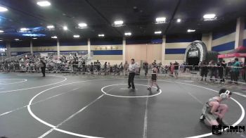 85 lbs Consi Of 8 #1 - Roman Vega, Chaos Wrestling vs Aaron Valenzuela, Rough House