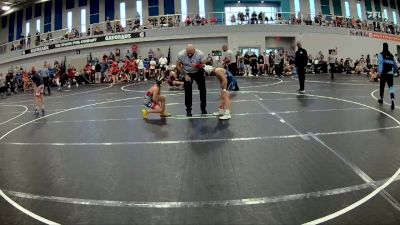 84 lbs Round 1 (6 Team) - Jaxson Ferrone, Buxton vs Konstantino Marinis, KONG MS