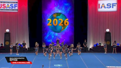 Beach Cheer Athletics - RipTide [2026 L5 U18 Small Coed Semis] 2026 The Cheerleading Worlds