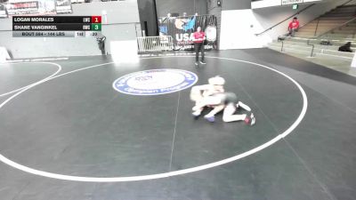 144 lbs Cons. Sub-quarters - Logan Morales, Legacy Wrestling Center vs Shane VanGinkel, Reign Wrestling Club