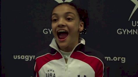 Laurie Hernandez 2nd All Around in her 2nd Nationals
