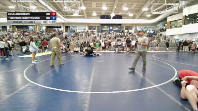 132 lbs Champ. Round 1 - Cole Anderson, Syracuse Wrestling Club vs Bryson Christenson, Ravage Wrestling Club