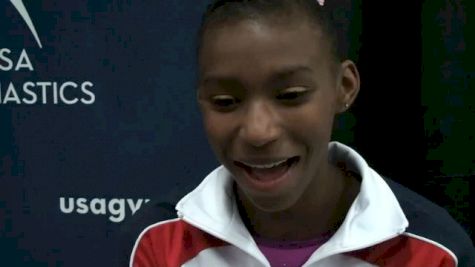 Nia Dennis on making the junior national team and her supportive family