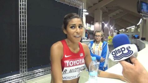 Brenda Martinez kicks for bronze after being turned down by 2 Groups Moscow World Champs 2013