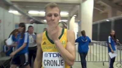 Johan Cronje Slips on the INSIDE for Bronze! Moscow World Champs 2013