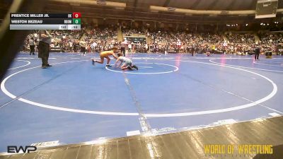 76 lbs Consi Of 4 - Prentice Miller Jr., Bad Karma vs Weston Bezeau, Room 36