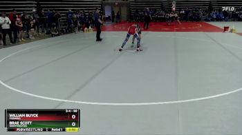 90 lbs Cons. Round 2 - Brae Scott, Worthington vs William Buyck, TMBWWG