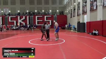 285 lbs Quarters & Wb (16 Team) - Davis Heron, Mortimer Jordan HS vs TIMOTHY WILSON, Mcadory