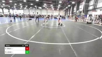 160 lbs Consi Of 16 #1 - Colby Olson, WY vs Grayson Jones, PA