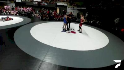 132 lbs Vincent Giambrone, SDIKWA - San Diego-Imperial Kids Wrestling Association vs Arlo Gonzalez, SCVWA - Santa Clara Valley Wrestling Association