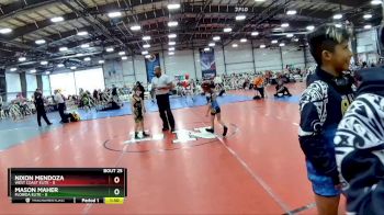 48 lbs Rd# 10- 4:00pm Saturday Final Pool - Mason Maher, Florida Elite vs Nixon Mendoza, West Coast Elite