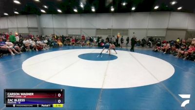 120 lbs Round 2 (8 Team) - Carson Wagner, Pennsylvania vs Zac Bleess, Missouri