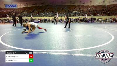 106 lbs Consi Of 16 #1 - Hudson Moseley, Raw Wrestling Club vs Noah Majka, Prodigy Elite Wrestling