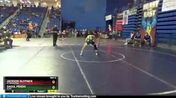 113 lbs Cons. Round 5 - Jackson Slotnick, St Augustine vs Saoul Prado, SLAM