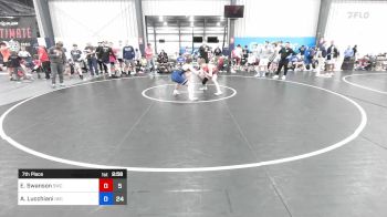 60 kg 7th Place - Eric Swanson, Seagull Wrestling Club vs Anthony Lucchiani, Integrity Wrestling Club