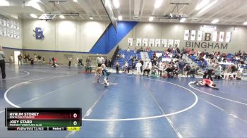 67 lbs Champ. Round 1 - Joey Starr, Fremont Wrestling Club vs Hyrum Storey, Box Elder Stingers