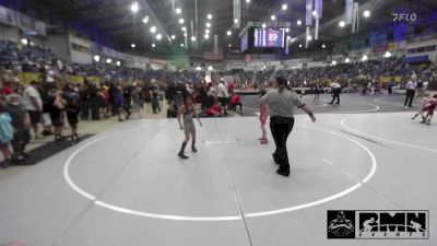 62 lbs Semifinal - Everett Brewington, Black Fox Wrestling Academy vs Fernando Lopez Jr, Wolfpack