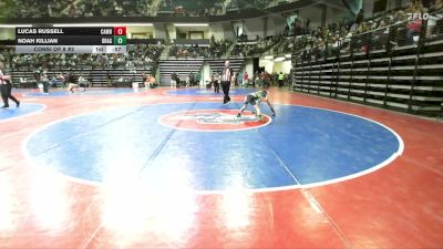 73 lbs Consi Of 8 #2 - Lucas Russell, Cambridge Bears Youth Wrestling vs Noah Killian, Dragons Junior Wrestling Club