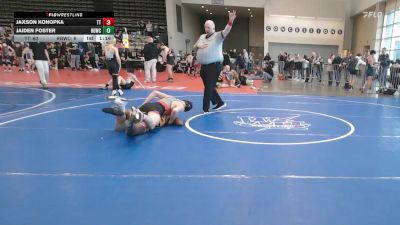 141 lbs Rr Rnd 2 - Jaxson Konopka, Team Tugman - MSC vs Jaiden Foster, Rabbit Wrestling Club - MSC