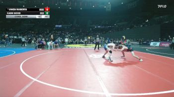 2A/1A Boys 144 Cons. Semi - Cash Good, Oakland Boys vs Owen Roberts, Monroe Boys