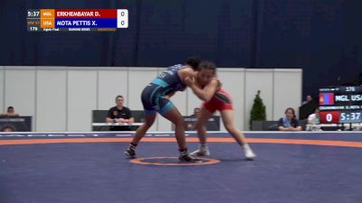 57 kg 1/8 - Xochitl Mota-Pettis, USA vs Davaachimeg Erkhembayar, MGL