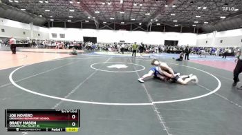 150 lbs Cons. Round 3 - Joe Novero, Creighton Preparatory School vs Brady Mason, Shawnee-Mill Valley HS