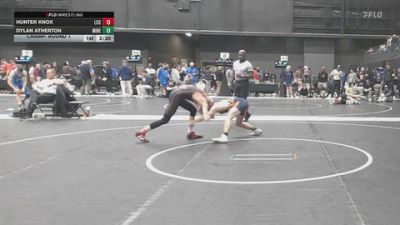 125 lbs Champ. Round 1 - Dylan Atherton, Midland (Neb.) vs Hunter Knox, Labette Community College