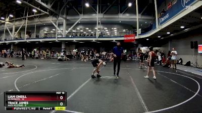 88 lbs Round 3 (8 Team) - Trace James, AACO Allstars vs Liam Oneill, VA Patriots