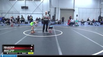 60 lbs Round 2 (4 Team) - Brody Codd, Headhunters vs Kellan Rose, Lake Catholic