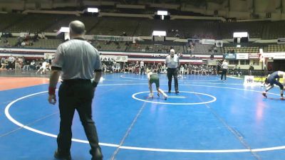 120 lbs Champ Round 1 (16 Team) - Leland Mendez, Grassfield vs Conner Edwards, Jamestown