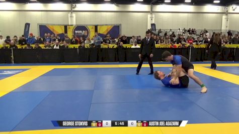 Austin Joel Agazarm vs George Stokvis 2024 World IBJJF Jiu-Jitsu No-Gi Championship