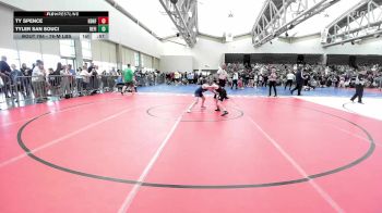 78-M lbs Consi Of 16 #2 - Ty Spence, Haddonfield vs Tyler San Souci, Refinery