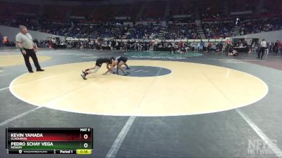 6A-106 lbs Cons. Round 4 - Pedro Schay Vega, McNary vs Kevin Yamada, Clackamas