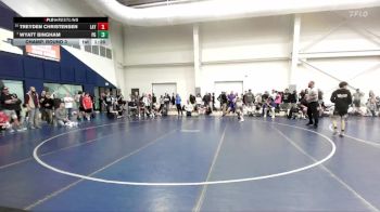 144 lbs Champ. Round 3 - Wyatt Bingham, Pleasant Grove vs Treyden Christensen, Layton