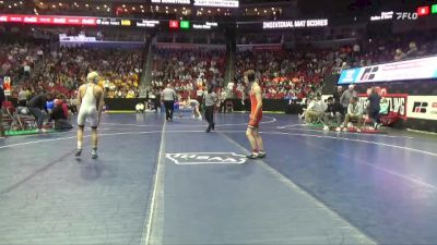 2A-113 lbs Cons. Round 2 - Kaleb Brown, West Liberty vs Evan Gleason, Solon