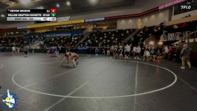 126 lbs Cons. Round 2 - Devon Groess, Albert Lea Area vs William Grafton-Hodgetts, Chicago (Mt. Carmel)