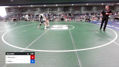 106 lbs Consi Of 8 #1 - Isabella Smouse, CO vs Violet Diaz, IA