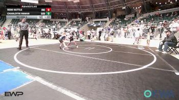 43-47 lbs Rr Rnd 5 - Remi Nuttle, Woodland Wrestling Club vs Charlotte Remus, Barnsdall Youth Wrestling