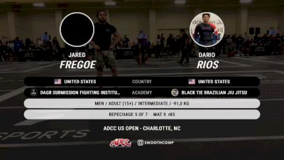 Jared Fregoe vs Dario Rios 2025 ADCC Charlotte Open