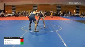 170 lbs Quarterfinal - Andrew Bryan, Mendham vs Zack Merlino, Seton Hall Prep
